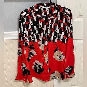Calvin Klein Medium Multi-colored Blouse